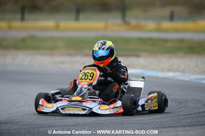 21/02/2010 : 1ère manche du Trophée Vincent Sanchez à Lavelanet (photos Antoine Camblor) 2010 — karting