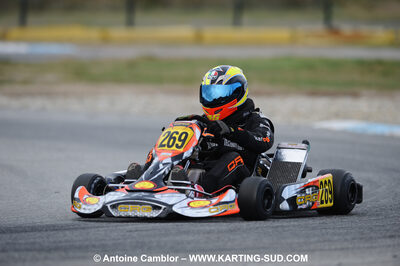 21/02/2010 : 1ère manche du Trophée Vincent Sanchez à Lavelanet (photos Antoine Camblor) 2010 — karting
