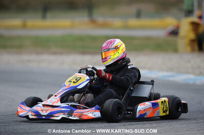 21/02/2010 : 1ère manche du Trophée Vincent Sanchez à Lavelanet (photos Antoine Camblor) 2010 — karting
