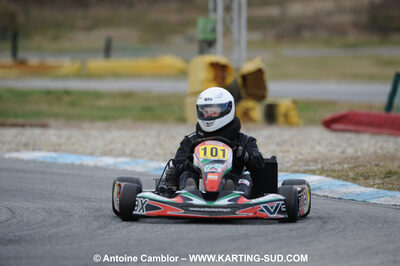 21/02/2010 : 1ère manche du Trophée Vincent Sanchez à Lavelanet (photos Antoine Camblor) 2010 — karting