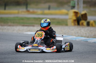 21/02/2010 : 1ère manche du Trophée Vincent Sanchez à Lavelanet (photos Antoine Camblor) 2010 — karting