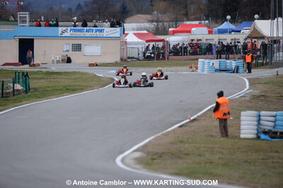 21/02/2010 : 1ère manche du Trophée Vincent Sanchez à Lavelanet (photos Antoine Camblor) 2010 — karting