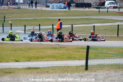 21/02/2010 : 1ère manche du Trophée Vincent Sanchez à Lavelanet (photos Antoine Camblor) 2010 — karting