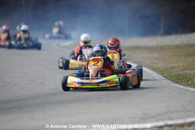 21/02/2010 : 1ère manche du Trophée Vincent Sanchez à Lavelanet (photos Antoine Camblor) 2010 — karting