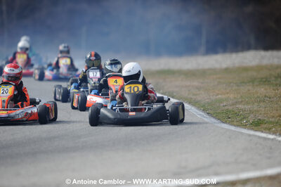 21/02/2010 : 1ère manche du Trophée Vincent Sanchez à Lavelanet (photos Antoine Camblor) 2010 — karting