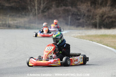 21/02/2010 : 1ère manche du Trophée Vincent Sanchez à Lavelanet (photos Antoine Camblor) 2010 — karting