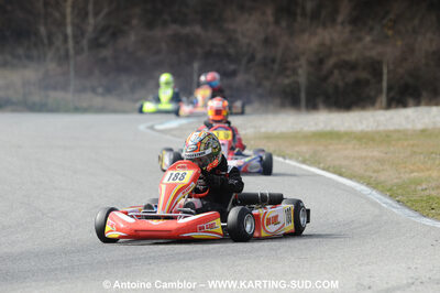 21/02/2010 : 1ère manche du Trophée Vincent Sanchez à Lavelanet (photos Antoine Camblor) 2010 — karting