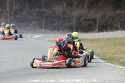 21/02/2010 : 1ère manche du Trophée Vincent Sanchez à Lavelanet (photos Antoine Camblor) 2010 — karting