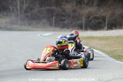 21/02/2010 : 1ère manche du Trophée Vincent Sanchez à Lavelanet (photos Antoine Camblor) 2010 — karting
