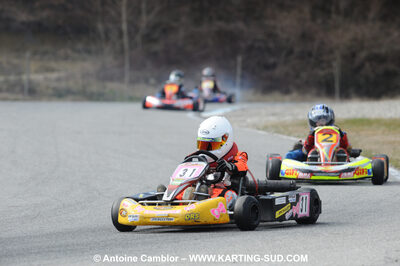 21/02/2010 : 1ère manche du Trophée Vincent Sanchez à Lavelanet (photos Antoine Camblor) 2010 — karting