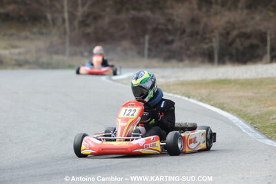 21/02/2010 : 1ère manche du Trophée Vincent Sanchez à Lavelanet (photos Antoine Camblor) 2010 — karting