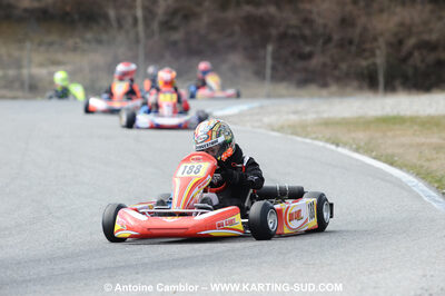 21/02/2010 : 1ère manche du Trophée Vincent Sanchez à Lavelanet (photos Antoine Camblor) 2010 — karting
