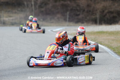21/02/2010 : 1ère manche du Trophée Vincent Sanchez à Lavelanet (photos Antoine Camblor) 2010 — karting