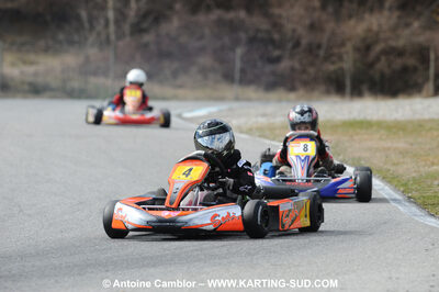 21/02/2010 : 1ère manche du Trophée Vincent Sanchez à Lavelanet (photos Antoine Camblor) 2010 — karting