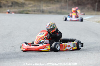 21/02/2010 : 1ère manche du Trophée Vincent Sanchez à Lavelanet (photos Antoine Camblor) 2010 — karting