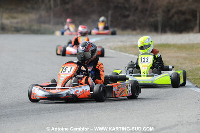 21/02/2010 : 1ère manche du Trophée Vincent Sanchez à Lavelanet (photos Antoine Camblor) 2010 — karting