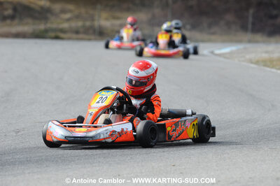 21/02/2010 : 1ère manche du Trophée Vincent Sanchez à Lavelanet (photos Antoine Camblor) 2010 — karting