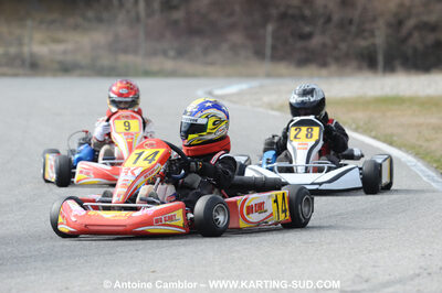 21/02/2010 : 1ère manche du Trophée Vincent Sanchez à Lavelanet (photos Antoine Camblor) 2010 — karting