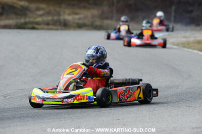 21/02/2010 : 1ère manche du Trophée Vincent Sanchez à Lavelanet (photos Antoine Camblor) 2010 — karting