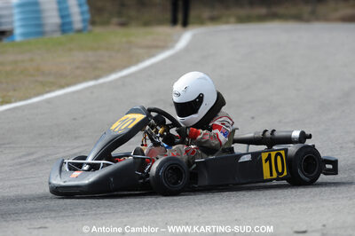 21/02/2010 : 1ère manche du Trophée Vincent Sanchez à Lavelanet (photos Antoine Camblor) 2010 — karting