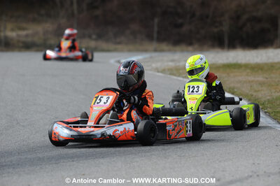 21/02/2010 : 1ère manche du Trophée Vincent Sanchez à Lavelanet (photos Antoine Camblor) 2010 — karting