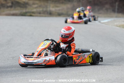 21/02/2010 : 1ère manche du Trophée Vincent Sanchez à Lavelanet (photos Antoine Camblor) 2010 — karting