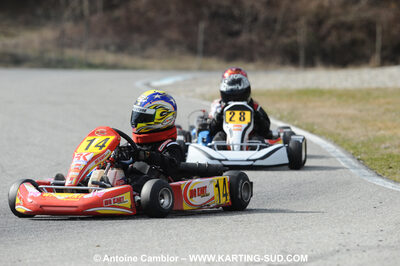 21/02/2010 : 1ère manche du Trophée Vincent Sanchez à Lavelanet (photos Antoine Camblor) 2010 — karting