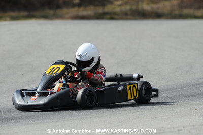 21/02/2010 : 1ère manche du Trophée Vincent Sanchez à Lavelanet (photos Antoine Camblor) 2010 — karting