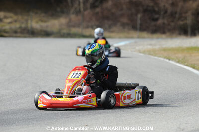 21/02/2010 : 1ère manche du Trophée Vincent Sanchez à Lavelanet (photos Antoine Camblor) 2010 — karting