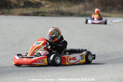 21/02/2010 : 1ère manche du Trophée Vincent Sanchez à Lavelanet (photos Antoine Camblor) 2010 — karting