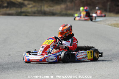 21/02/2010 : 1ère manche du Trophée Vincent Sanchez à Lavelanet (photos Antoine Camblor) 2010 — karting