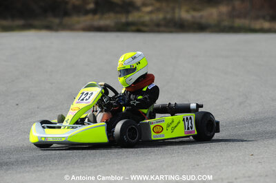 21/02/2010 : 1ère manche du Trophée Vincent Sanchez à Lavelanet (photos Antoine Camblor) 2010 — karting