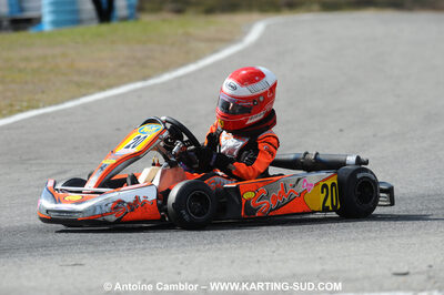 21/02/2010 : 1ère manche du Trophée Vincent Sanchez à Lavelanet (photos Antoine Camblor) 2010 — karting