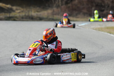 21/02/2010 : 1ère manche du Trophée Vincent Sanchez à Lavelanet (photos Antoine Camblor) 2010 — karting
