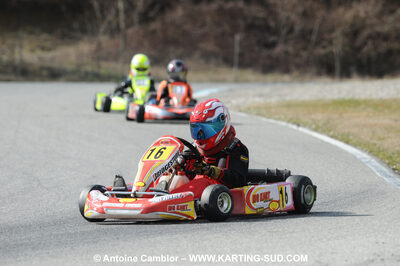 21/02/2010 : 1ère manche du Trophée Vincent Sanchez à Lavelanet (photos Antoine Camblor) 2010 — karting