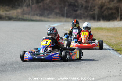 21/02/2010 : 1ère manche du Trophée Vincent Sanchez à Lavelanet (photos Antoine Camblor) 2010 — karting
