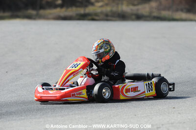 21/02/2010 : 1ère manche du Trophée Vincent Sanchez à Lavelanet (photos Antoine Camblor) 2010 — karting