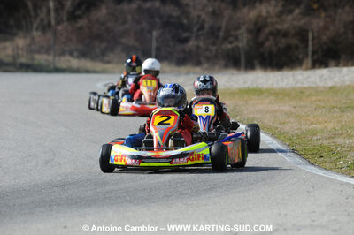 21/02/2010 : 1ère manche du Trophée Vincent Sanchez à Lavelanet (photos Antoine Camblor) 2010 — karting