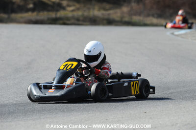 21/02/2010 : 1ère manche du Trophée Vincent Sanchez à Lavelanet (photos Antoine Camblor) 2010 — karting
