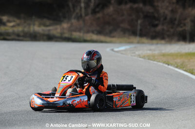 21/02/2010 : 1ère manche du Trophée Vincent Sanchez à Lavelanet (photos Antoine Camblor) 2010 — karting