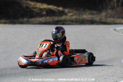 21/02/2010 : 1ère manche du Trophée Vincent Sanchez à Lavelanet (photos Antoine Camblor) 2010 — karting