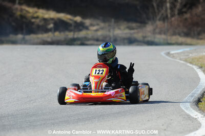 21/02/2010 : 1ère manche du Trophée Vincent Sanchez à Lavelanet (photos Antoine Camblor) 2010 — karting