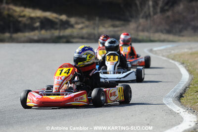 21/02/2010 : 1ère manche du Trophée Vincent Sanchez à Lavelanet (photos Antoine Camblor) 2010 — karting