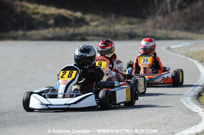 21/02/2010 : 1ère manche du Trophée Vincent Sanchez à Lavelanet (photos Antoine Camblor) 2010 — karting