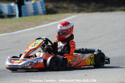 21/02/2010 : 1ère manche du Trophée Vincent Sanchez à Lavelanet (photos Antoine Camblor) 2010 — karting
