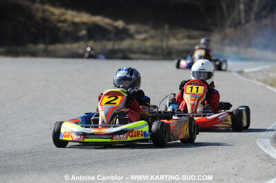 21/02/2010 : 1ère manche du Trophée Vincent Sanchez à Lavelanet (photos Antoine Camblor) 2010 — karting
