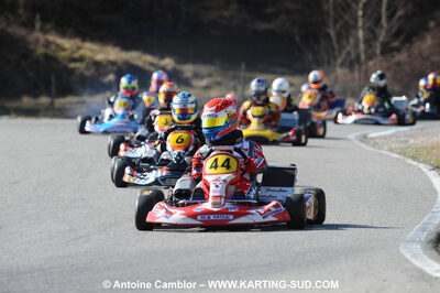 21/02/2010 : 1ère manche du Trophée Vincent Sanchez à Lavelanet (photos Antoine Camblor) 2010 — karting