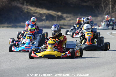 21/02/2010 : 1ère manche du Trophée Vincent Sanchez à Lavelanet (photos Antoine Camblor) 2010 — karting