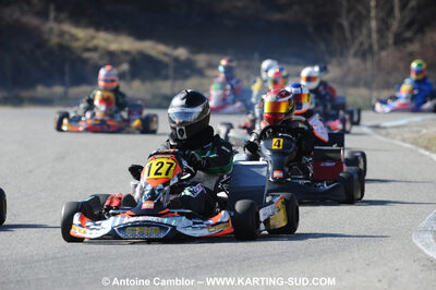 21/02/2010 : 1ère manche du Trophée Vincent Sanchez à Lavelanet (photos Antoine Camblor) 2010 — karting