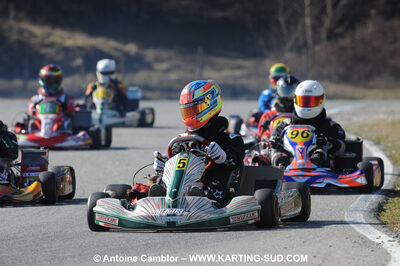 21/02/2010 : 1ère manche du Trophée Vincent Sanchez à Lavelanet (photos Antoine Camblor) 2010 — karting